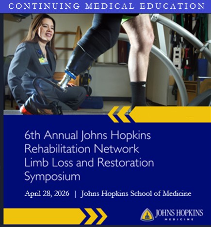 Sixth Johns Hopkins Limb Loss and Restoration Symposium Banner
